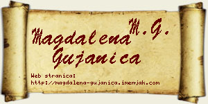 Magdalena Gujanica vizit kartica